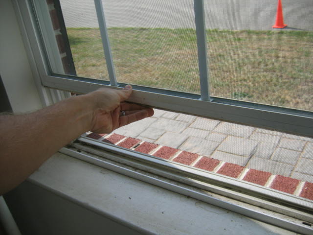 A Cincinnati area home inspection covers windows. 